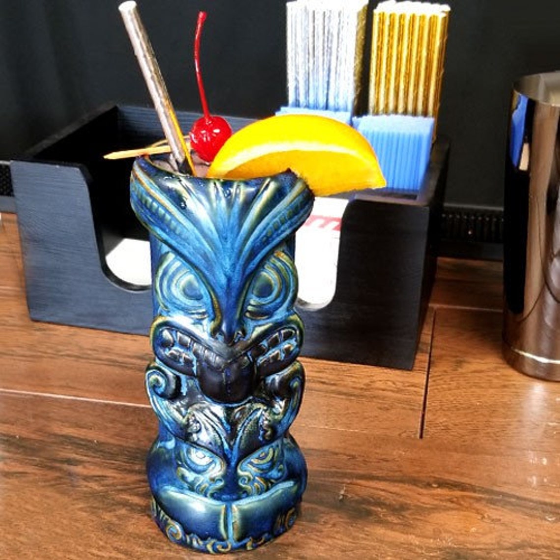 Tiki Mug Drinkware Duece Tiki Cups Tiki Mugs Tiki Etsy