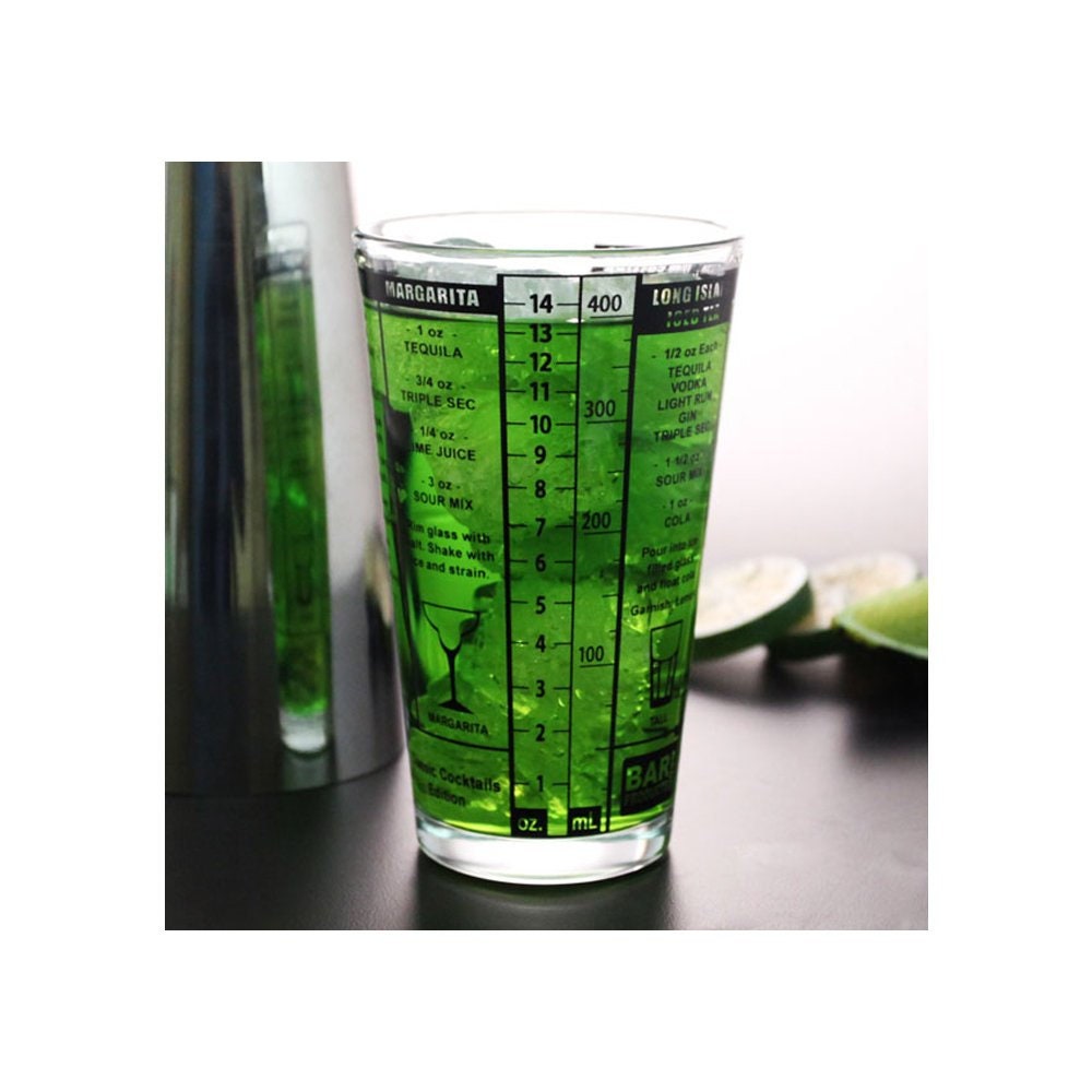 Measuring Shot Glass - Mini Measure -  Custom Printed  Promotional Products