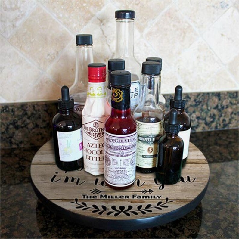 Lazy Susan HOME Table Top Spice Organizer for Kitchen - Etsy