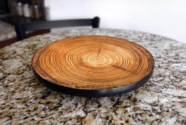 Wooden Tabletop Lazy Susan Countertop Lazy Susan Table top Etsy