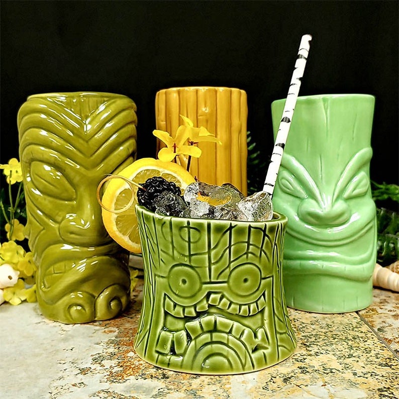 grogu tiki mug