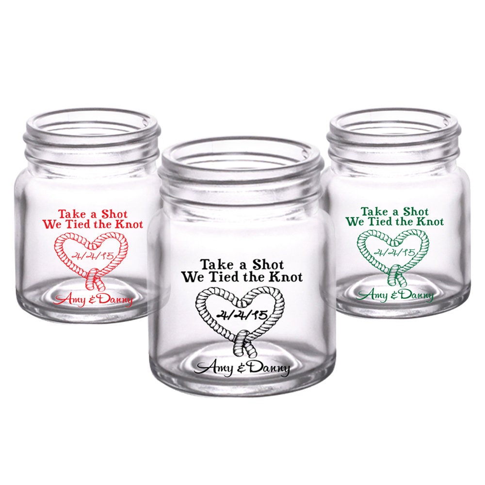 BarConic 2 oz Mini Mason Jar Shot Glass Mini Mason Lids - 12 Pack