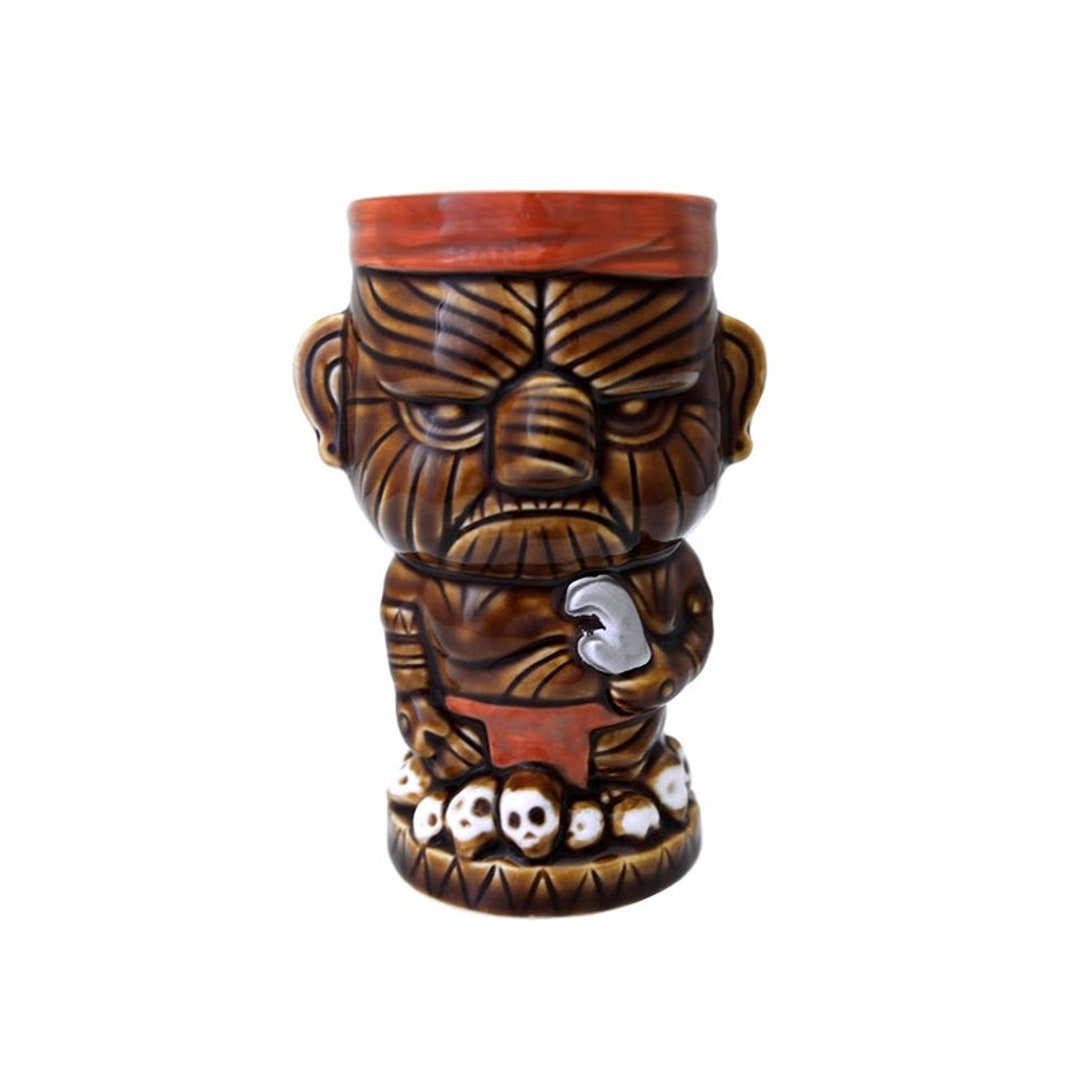 Tiki Mug Drinkware Head Hunter Tiki Cups Tiki Mugs - Etsy