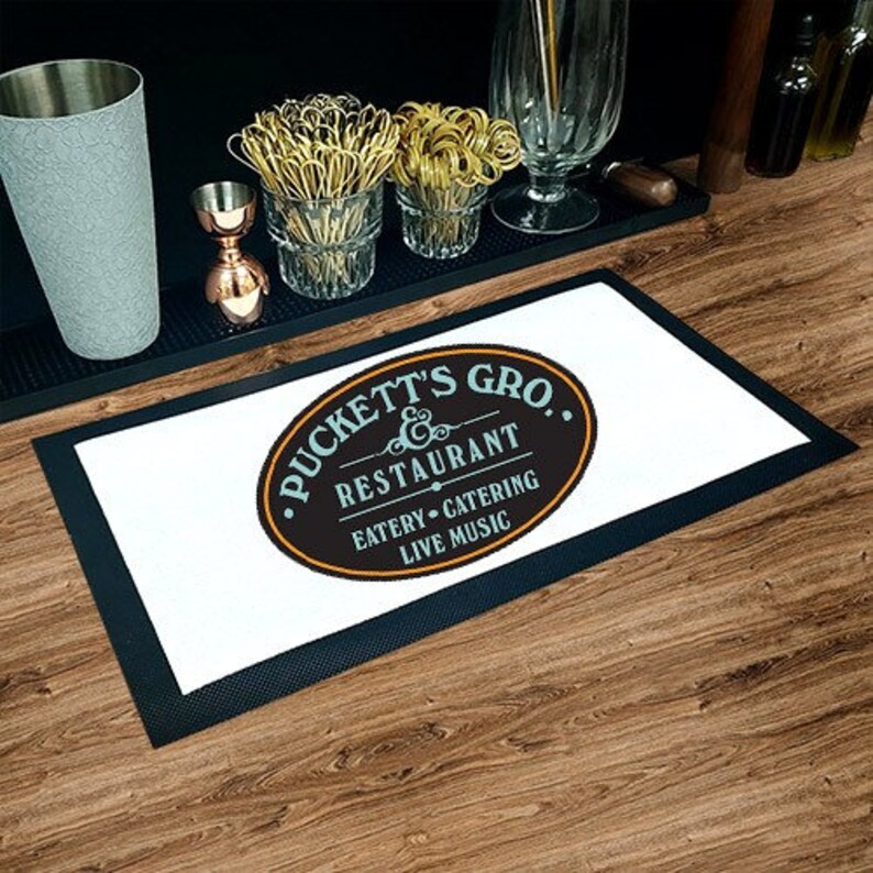 Custom Printed Bar Mat Custom Printed Service Mats Classic Etsy