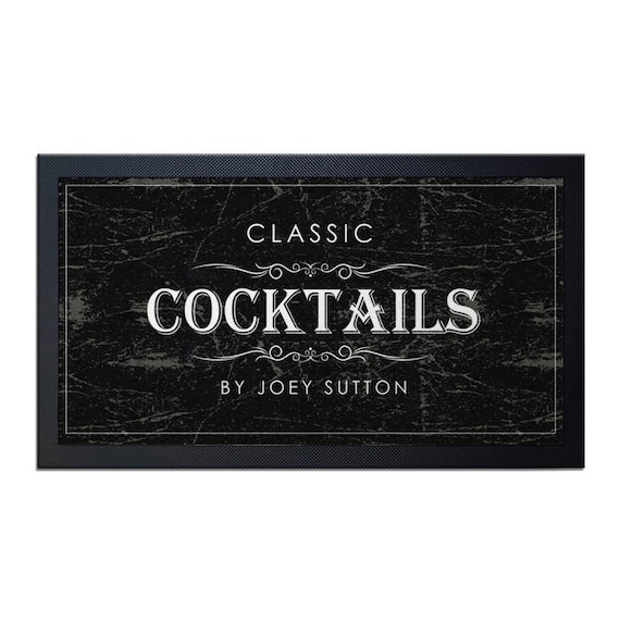 Custom Printed Bar Mat Custom Printed Service Mats Classic