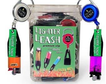 Lighter Leash® MINI - Premium Clip - JUG of 30