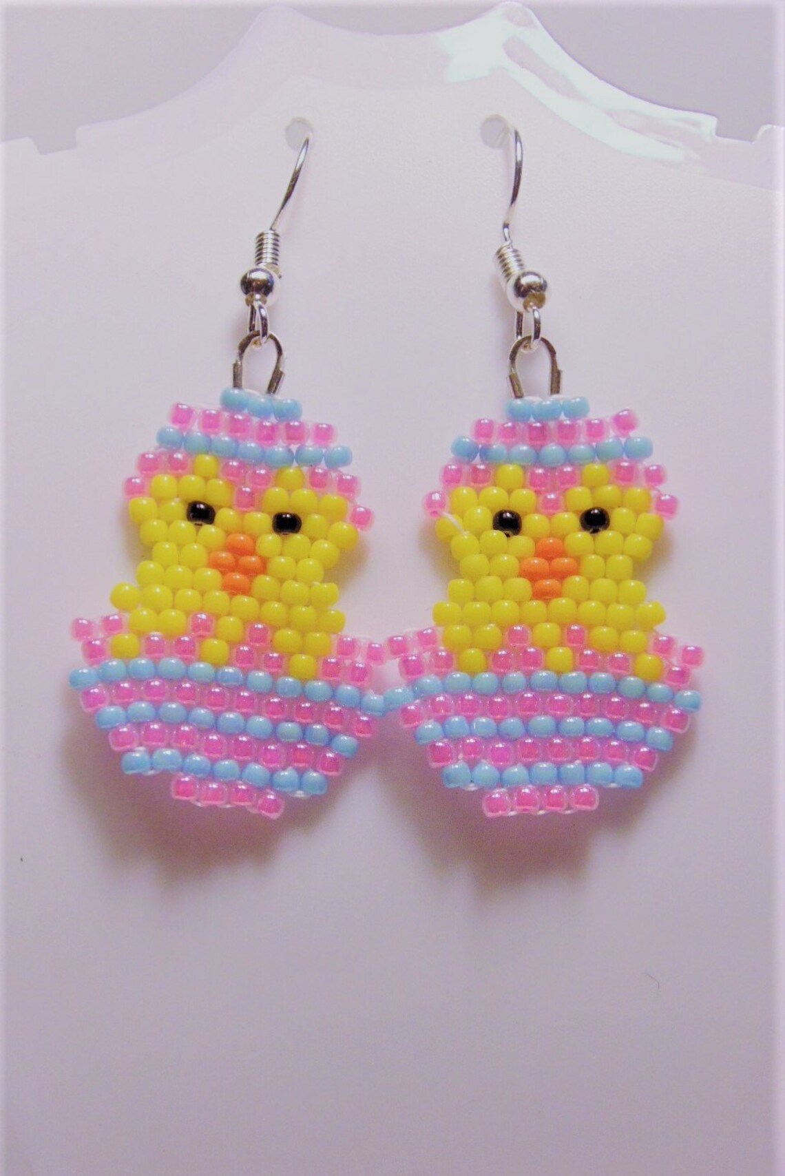 Easter Chick Earrings Easter Earrings Girls Earrings Ladies Etsy