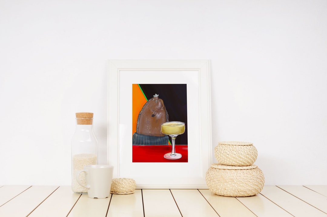 Common Sole Drinks an Alexander Etsy