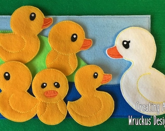 File Little Ducks DIGITAL Embroidery Design