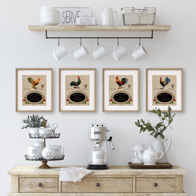 Modern Farmhouse Kitchen Wall Art