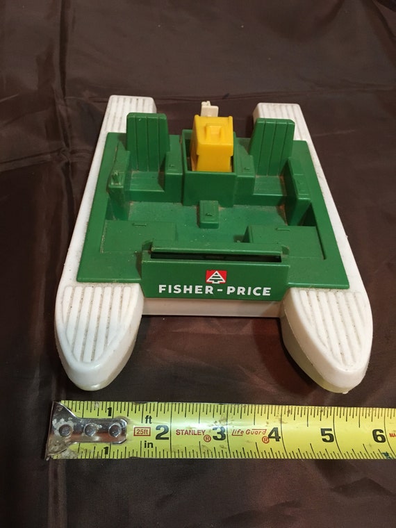 fisher price vintage boat