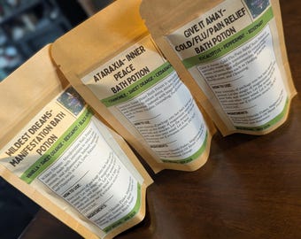 Pociones de baño - Remojo de magnesio