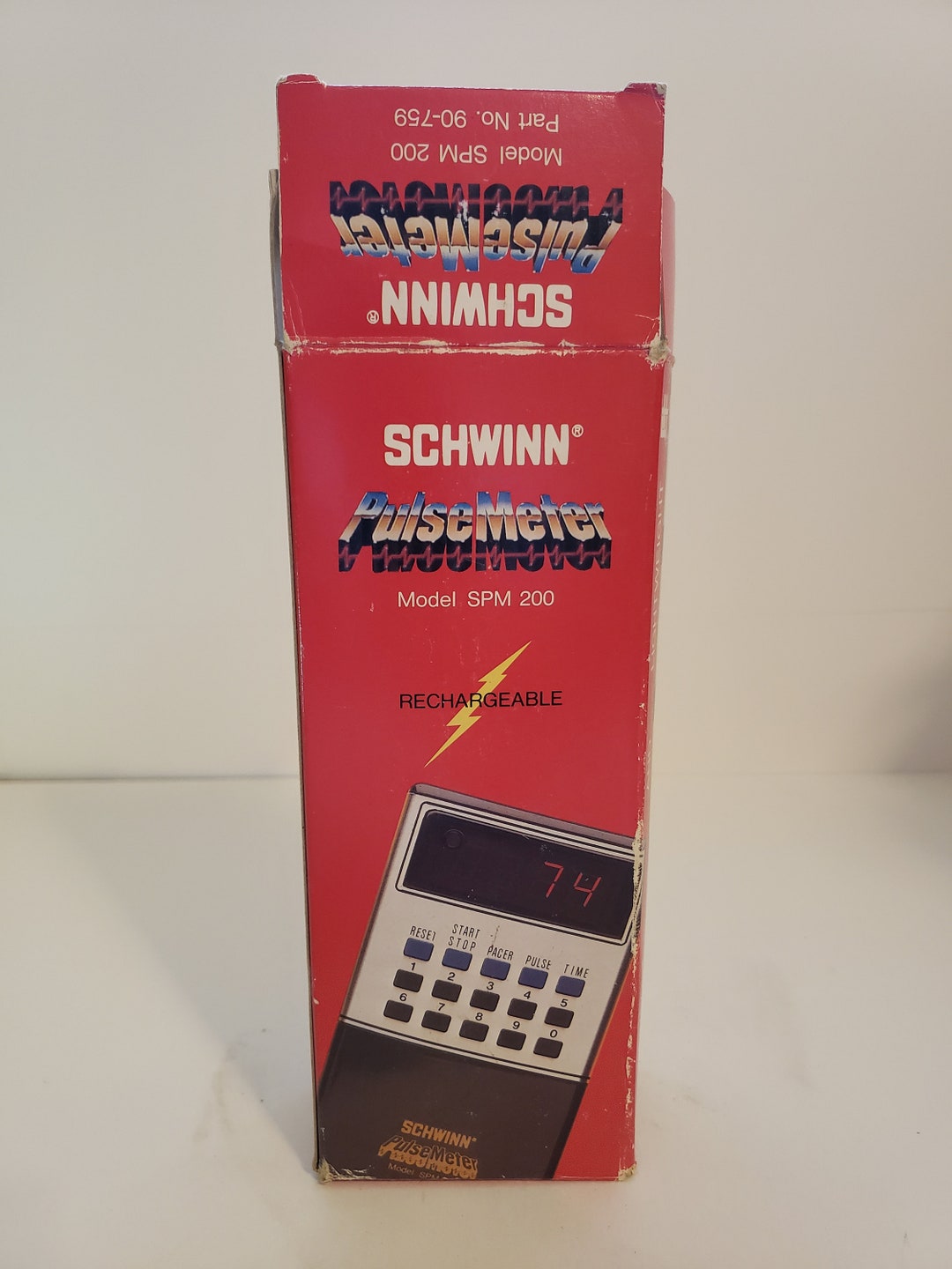 Cardiofréquencemètre Schwinn SPM 200 Vintage - Avec Boîte Et Manuel - Testé