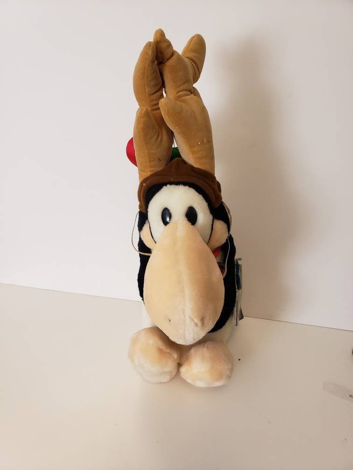 Bloom County vintage Xmas Opus Penguin plushie Dakin Etsy