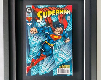 Superman Issue #98 March 1995 - Framed Comic Book