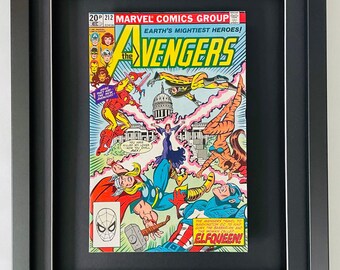 The Avengers #212 October 1981 - Framed Marvel Comic Book