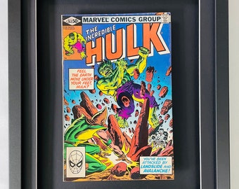 The Incredible Hulk #263 September 1981 - Framed Marvel Comic Book