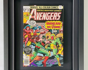 The Avengers #158 April 1977- Framed Marvel Comic Book