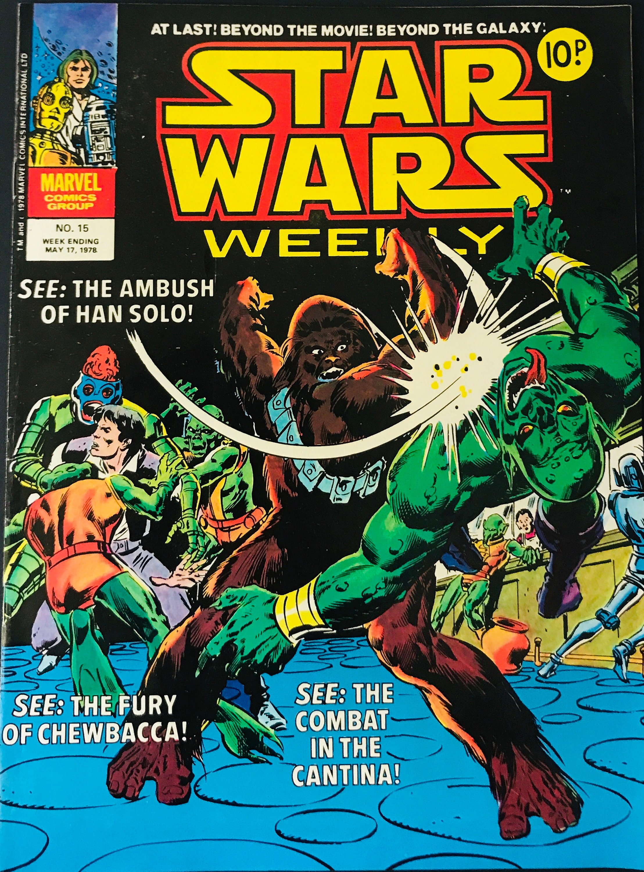 Original Star Wars Weekly Comic Issue 15 1978 Framed | Etsy