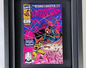 The Amazing Spider-Man #335 - July 1990- Framed Marvel Comic Book