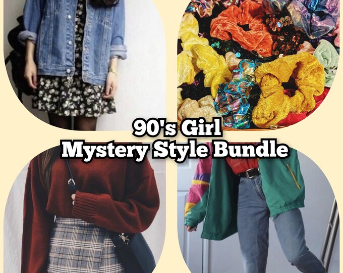 Mystery Box Bundle 1990s 90s True Grunge Aesthetic Vintage Thrifted ...