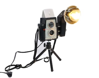 Vintage LED Reading Light - Task Lamp  - Kodak StarFlex Camera