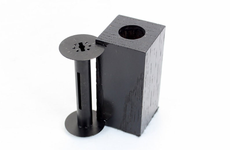 Wine Accessory Kodak A116 Film Spool Black Oak Wine Bottle Stopper Display Stand