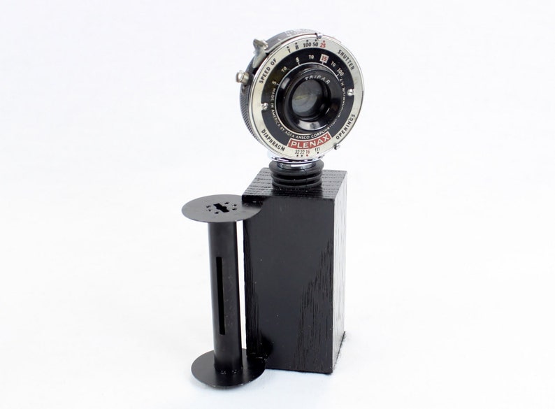 Wine Accessory Kodak A116 Film Spool Black Oak Wine Bottle Stopper Display Stand