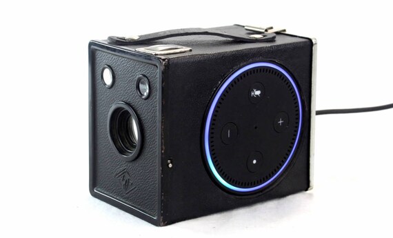 Desk Clock for Echo Dot 2nd Generation Echo Dot Holder Stand Docking Station