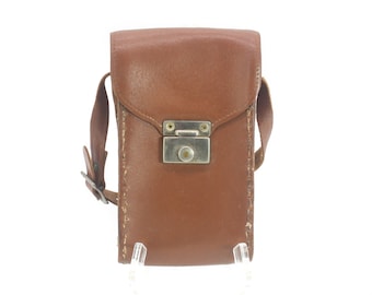 Original vintage movie camera leather bag