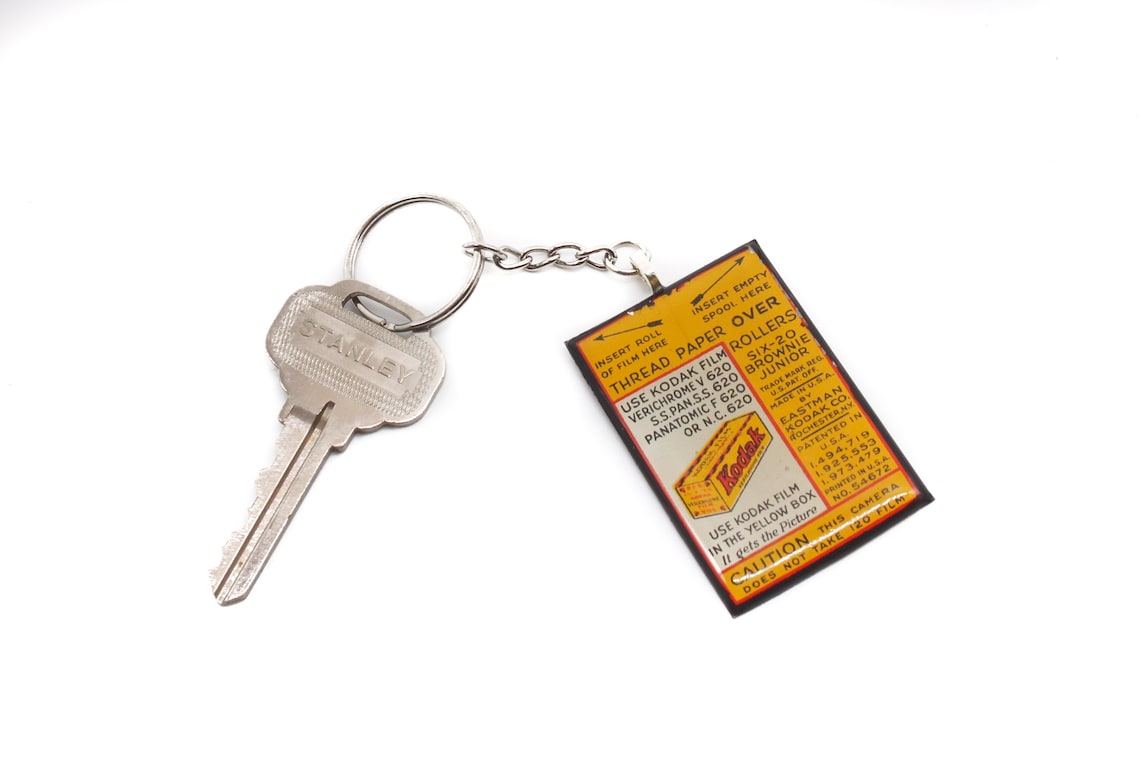 Vintage Kodak Roll Film Keychain Kodak 620 Film Type 2 Etsy