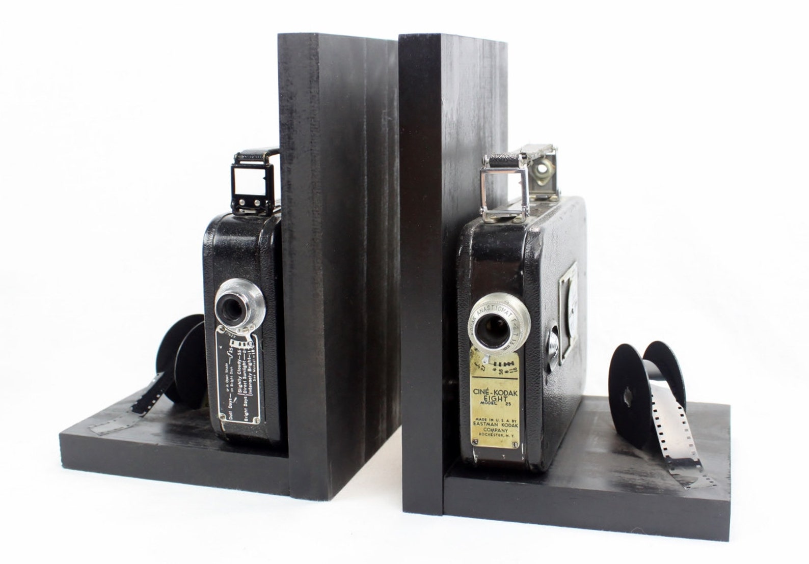 Vintage Kodak Camera Bookends: Home Theater Decor - Etsy