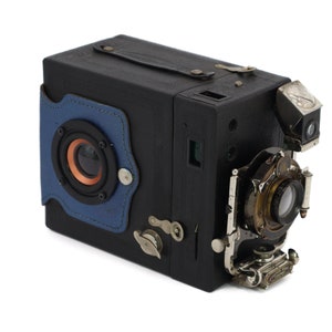 Steampunk Bluetooth Speaker: Upcycled Kodak Camera, Signed Artwork