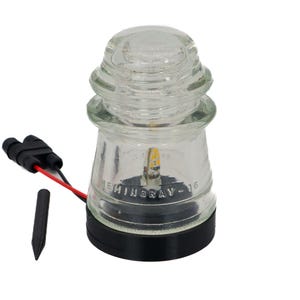 Hemingray 16/17 Insulator LED Landscape Light Base: Garden Lighting Kit