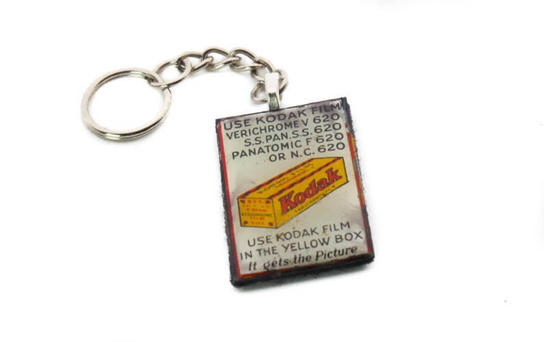 Mini Vintage Kodak Roll Film Keychain Kodak 620 Film Etsy