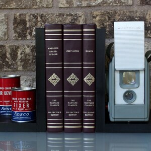 Ansco Anscoflex Camera Bookends: Vintage Movie Room Decor