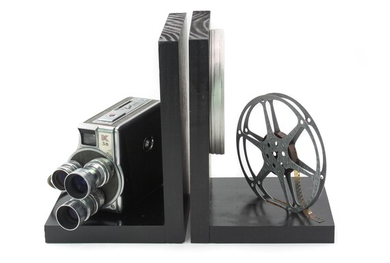Vintage Camera Bookends DVD Holder Keystone K38 Triple Turret Movie Theater  Décor Movie Maker Gift Git for Actor and Actress -  UK