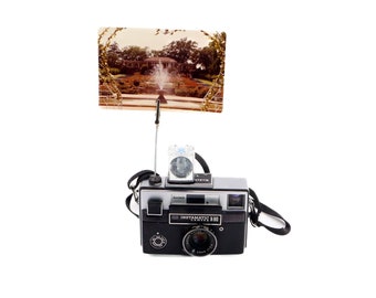 Vintage Camera Photo Holder, Kodak Instamatic X90 Camera
