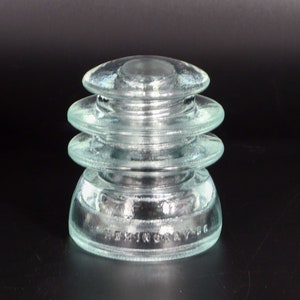 Hemingray-56 Clear Vintage Glass Insulator