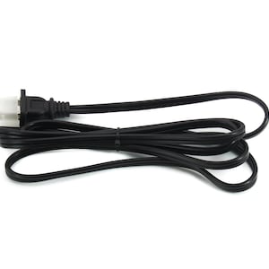 5 x New Power Cord (2 prong, 5ft., SPT-1), lamp making supply
