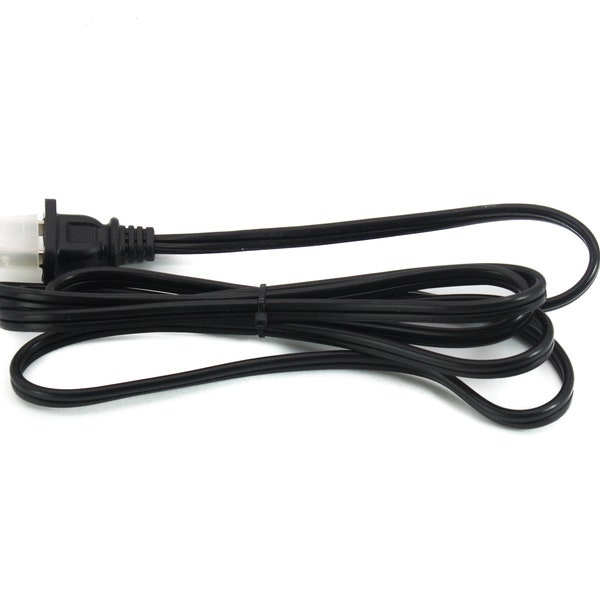 5 x New Power Cord (2 prong, 5ft., SPT-2), lamp making supply