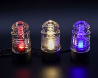 Lamp Base kit for PYREX C17 Glass Insulators, Industrial Lighting, Man Cave Deco, Neo Victorian Lamp design, Cyberpunk Lamp