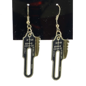 Vintage Kodak Camera Earrings: Handmade Eco-Friendly Photographer Gift