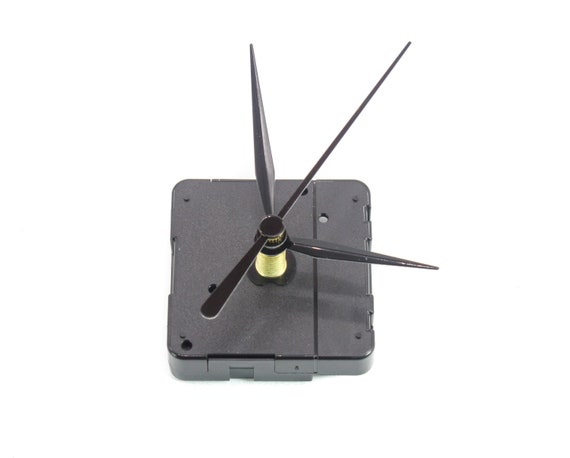 Quartz Clock Kit Movement Mechanism With Hands High Torque Short i Shaft Silent Drive Etsy