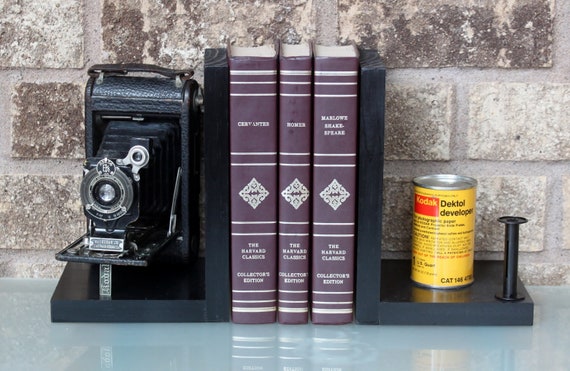Antique Decorative Camera Bookends Vintage No 1 Kodak Jr | Etsy