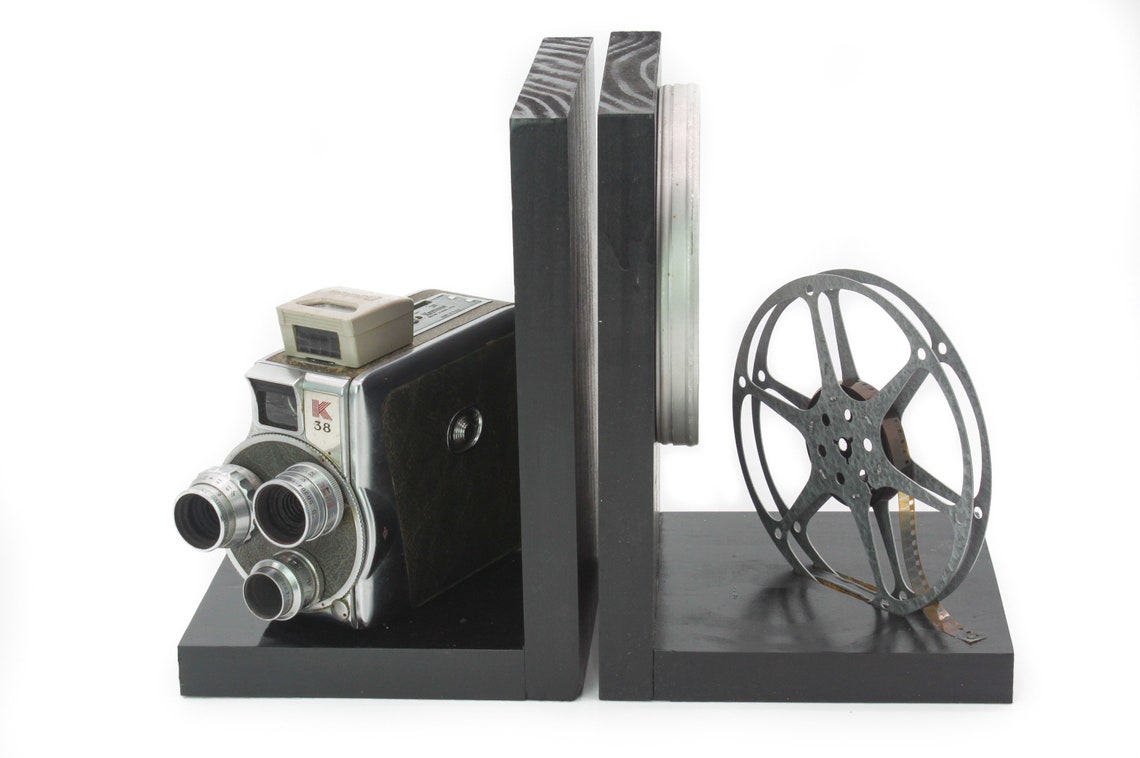 Vintage Camera Bookends DVD Holder Keystone K38 Triple Etsy