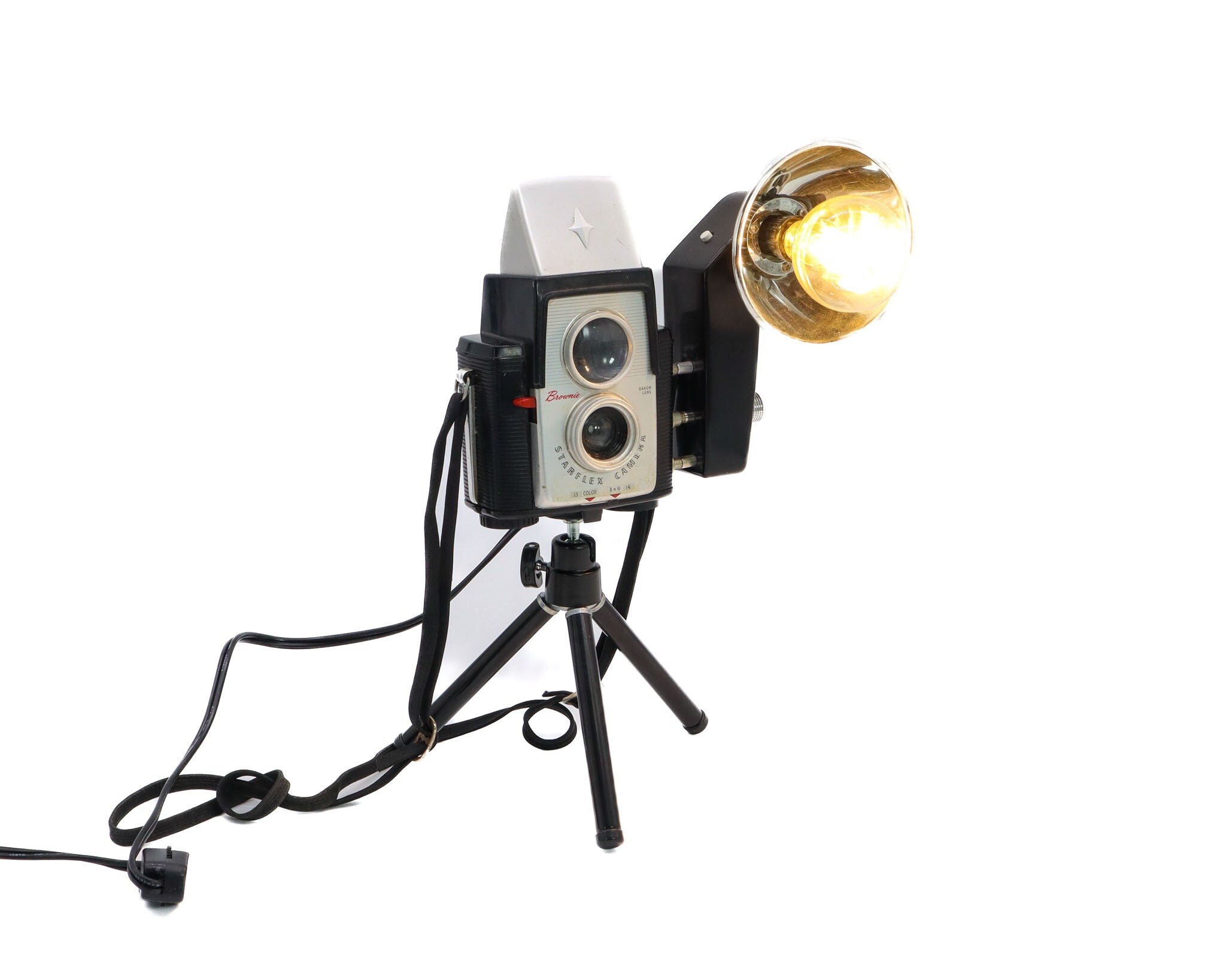 Lampe projecteur vintage trépied RALF