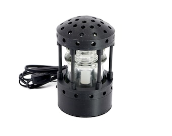 Hemingray Insulator Lamp: Industrial Man Cave Lighting