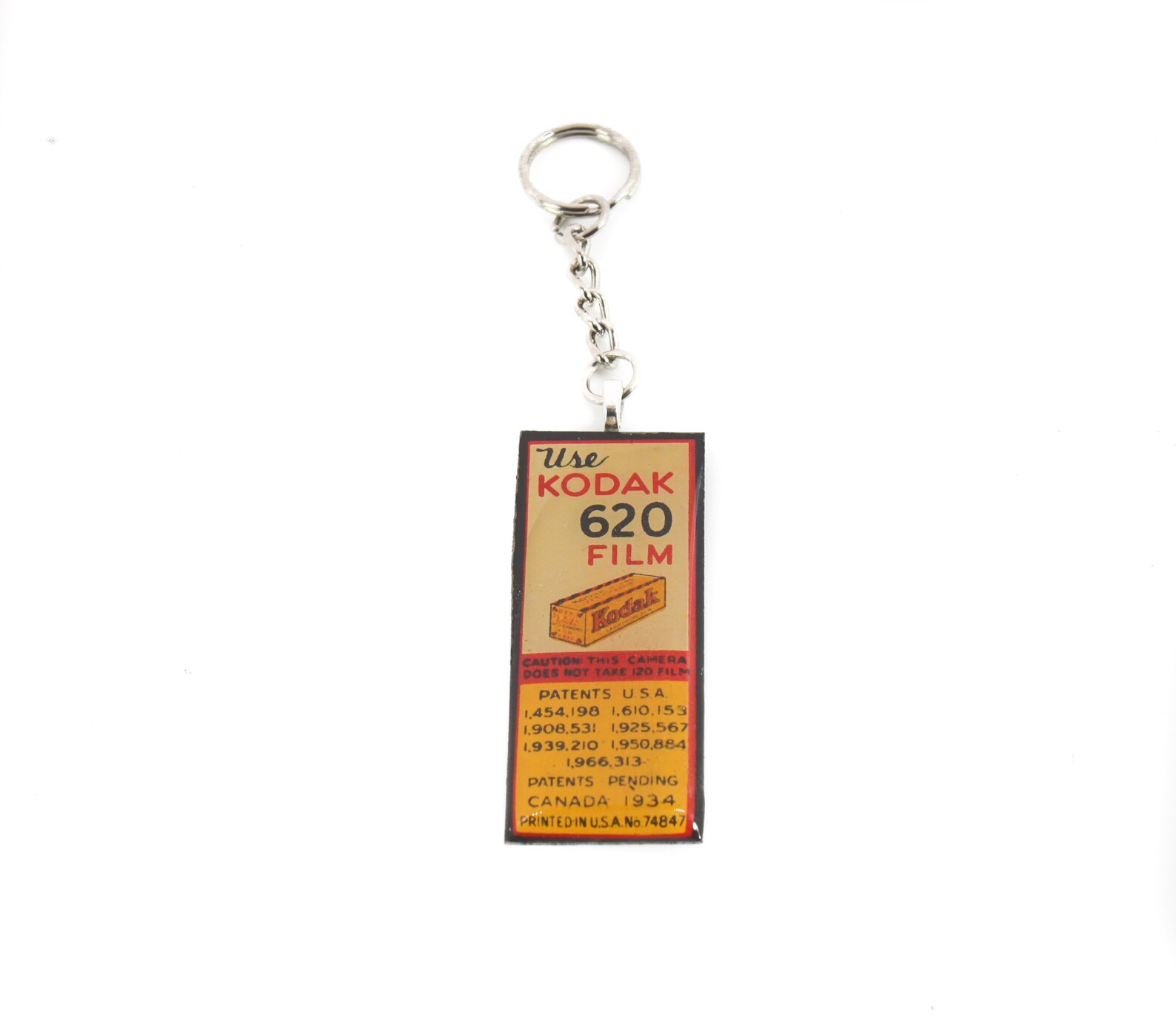 Long Vintage Kodak Roll Film Keychain Kodak 620 Film Etsy