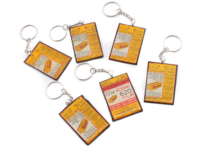 Vintage Kodak Roll Film Keychain Kodak 620 Film Type 2 Etsy